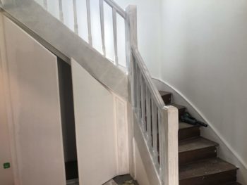 peinture d'un escalier